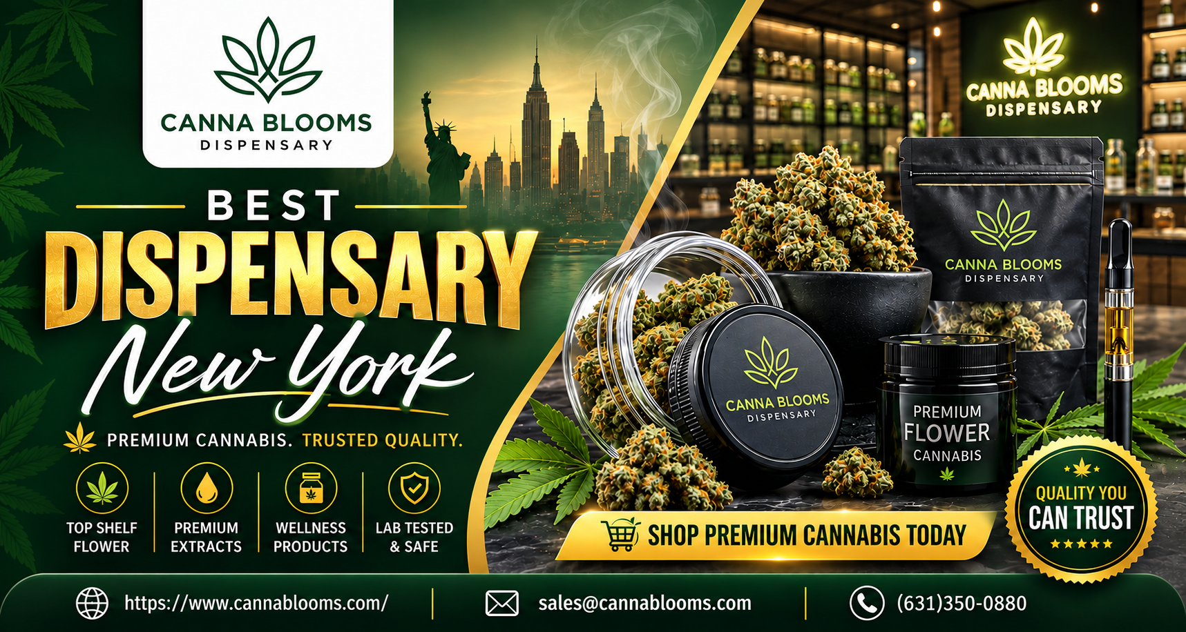 Best dispensary in New York guide from Canna Blooms